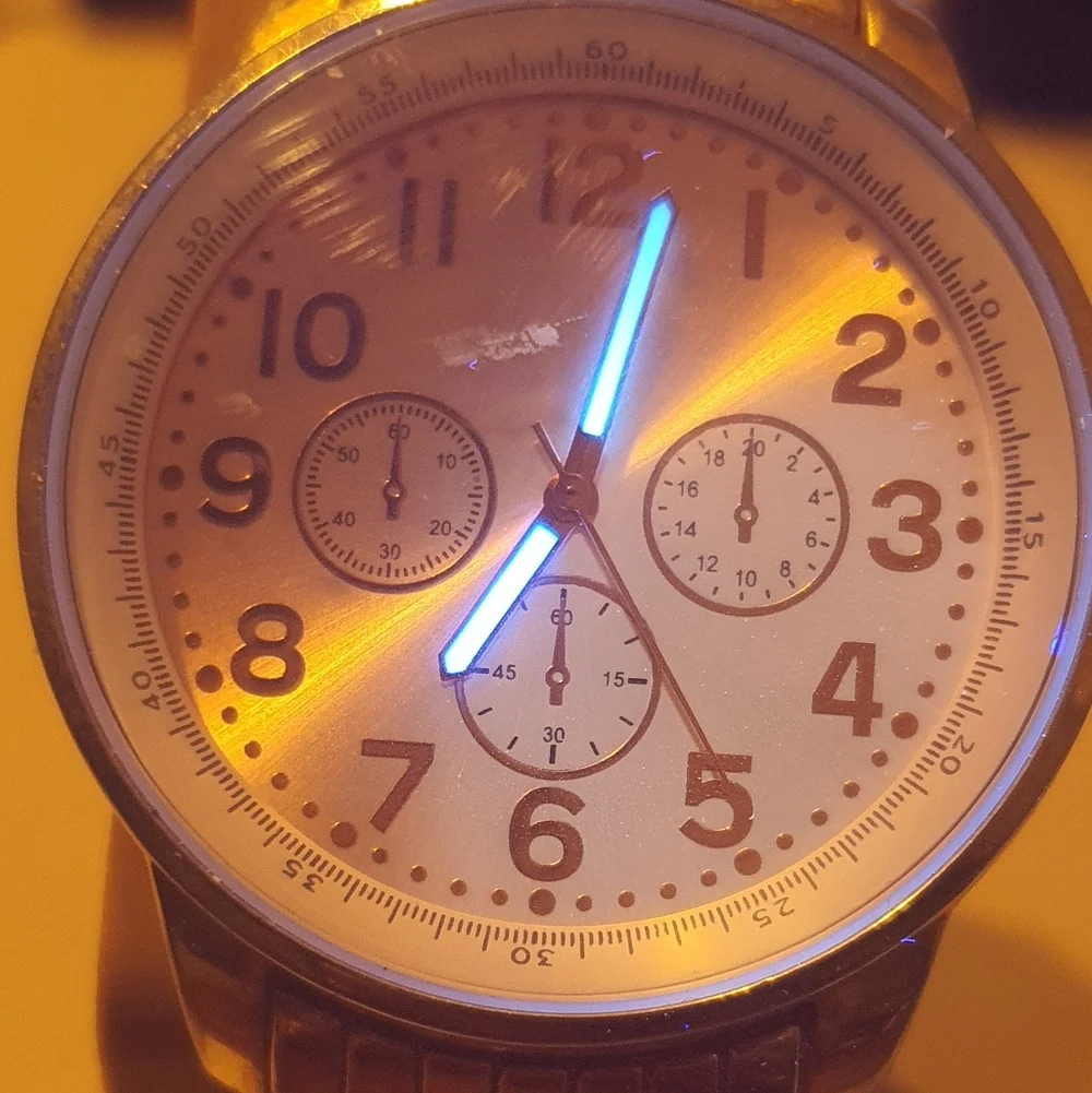 10/$20 FMDM182 Goldtone Stainless Steel Men's Watch